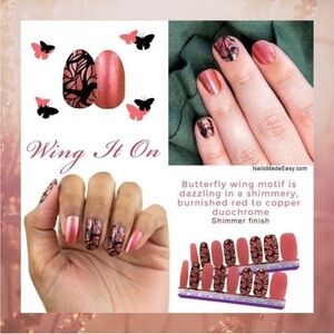 Color Street Plaid Wing it On Nail Polish Strips